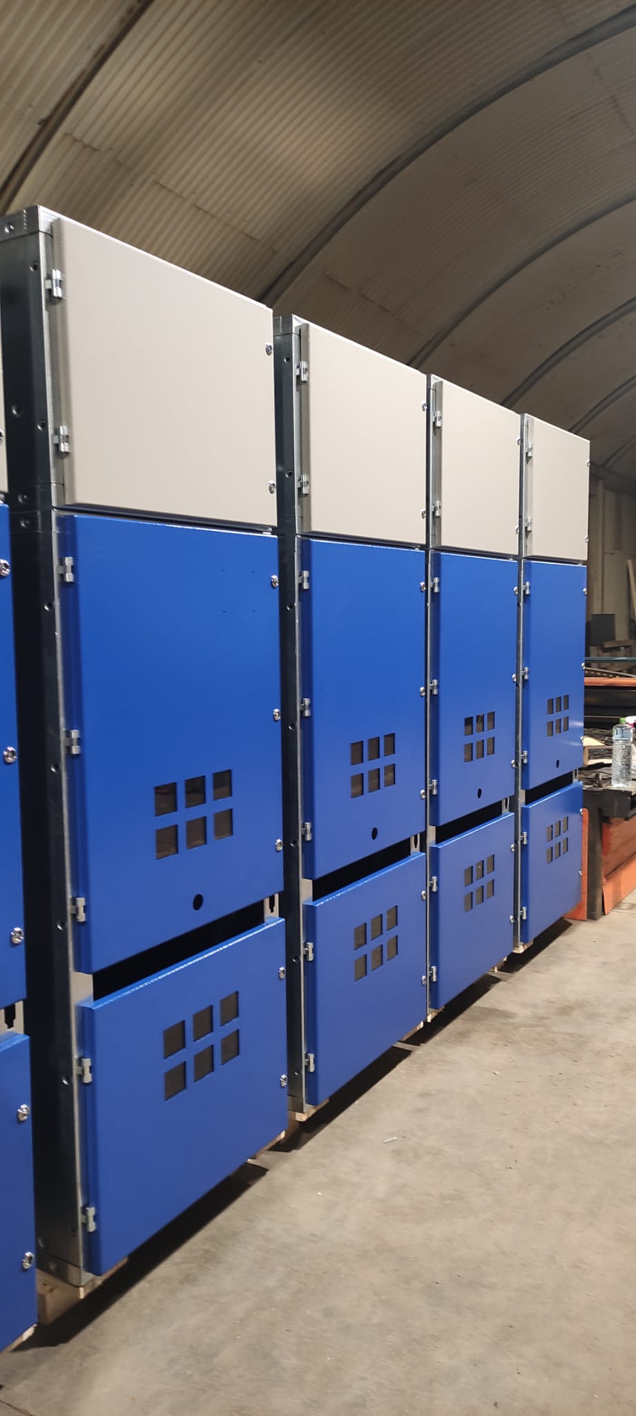 Electric racks, metal cabinets