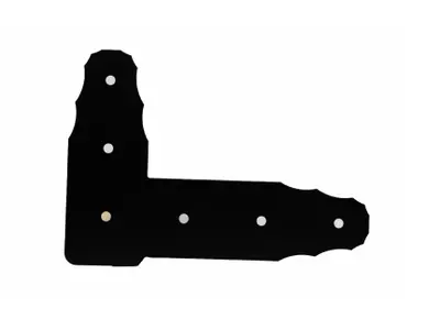 L-Shaped Flat Connector Bracket