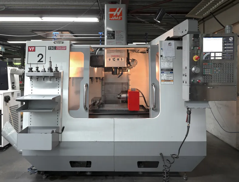 Haas VF 2 mit 4 Achse
