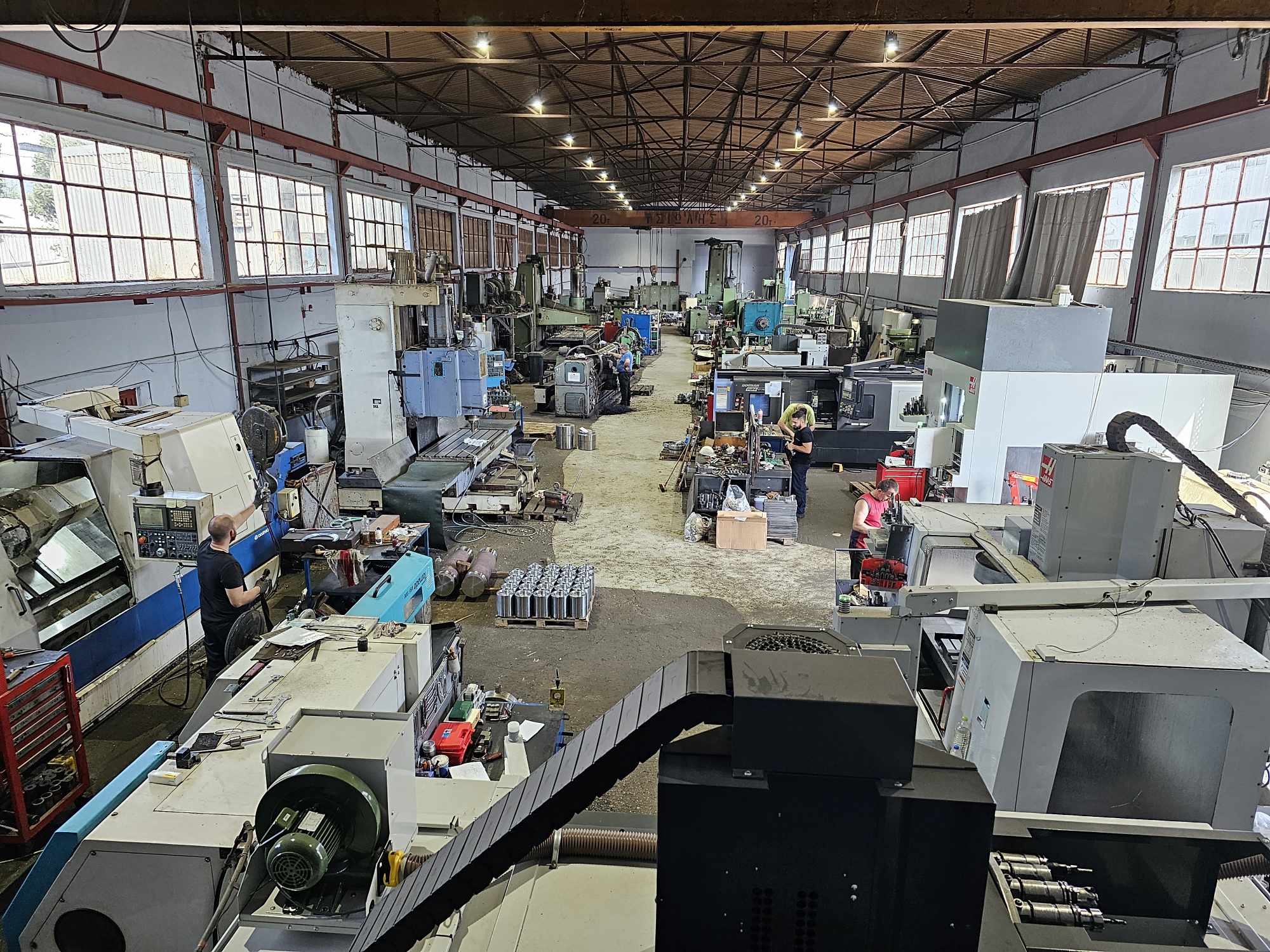 General view of part of the workshop