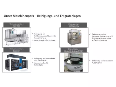 Reinigungsanlagen und Entgratanlagen