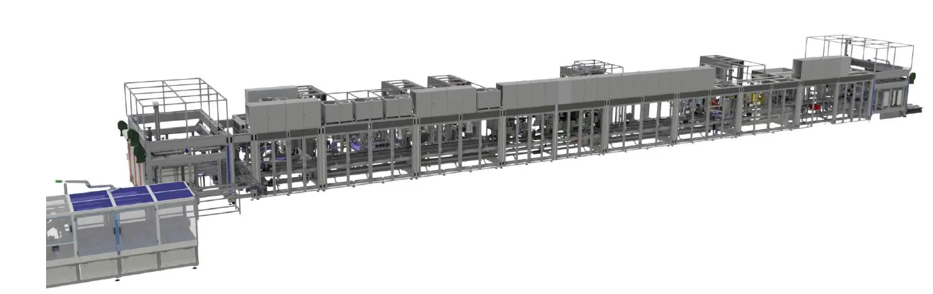 Montageanlage für BLDC Motor