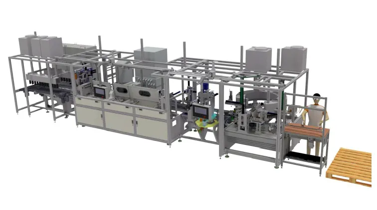 Epoxy Beschichtungsanlagen für Rotoren