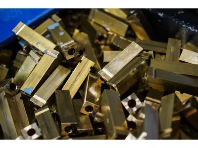 Messinghülse Stromleitung