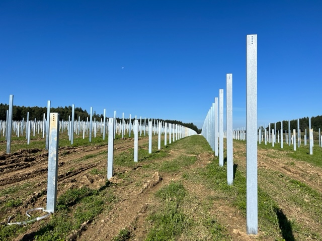 Stahlprofile für Solarindustrie