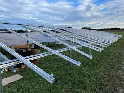 Aluminiumprofile für die Solarindustrie