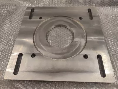 Motor plate