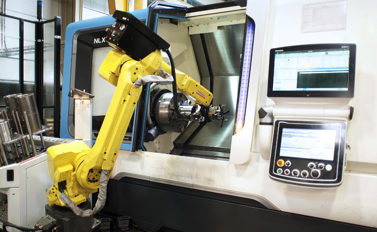 NLX3000 mit Fanuc Roboter