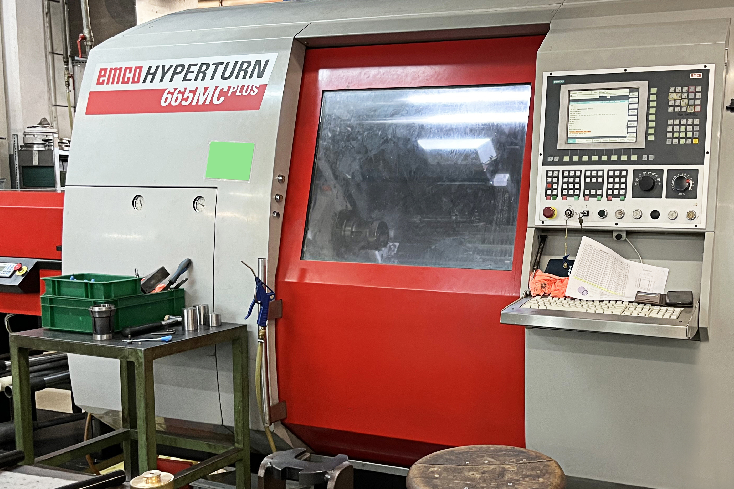 EMCO Hyperturn 665 MC Plus - CNC-Drehmaschine (2x)