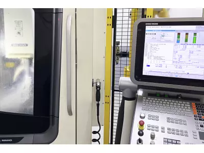DMU 50 2nd Generation - 5-Achsfräszentrum mit Roboterbestückung