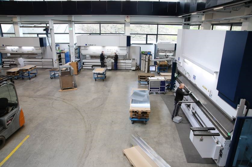 TruBend 5230, 7050 und 5085 (Bild: x-technik)