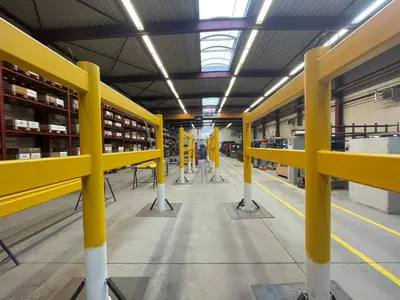 Rammschutz-Abgrenzung