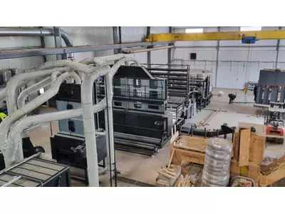 Erosionsschutzmattenmaschine