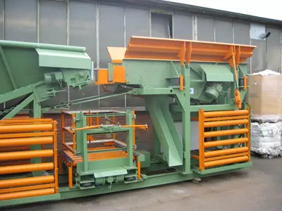 Gabionenbefüllanlage