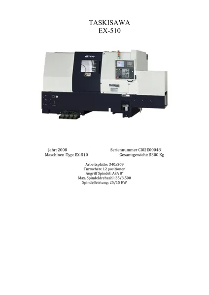 TAKISAWA EX-510