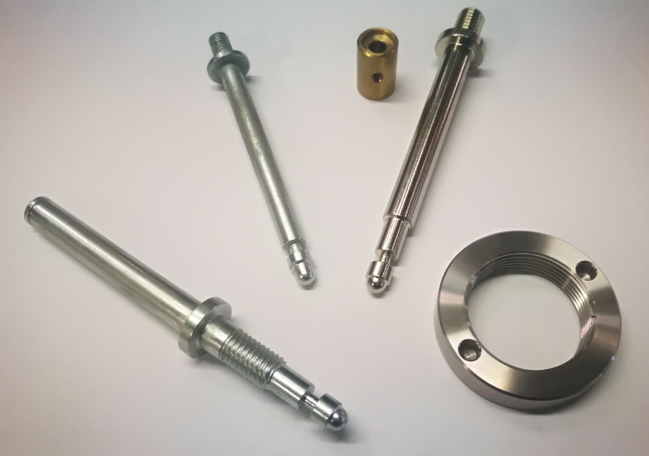 Turned parts for food machinery