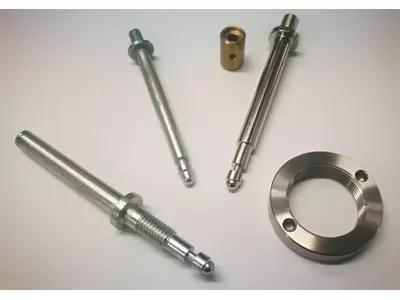 Turned parts for food machinery