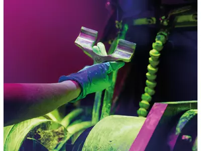 Magnetpulverprüfung (Fluxen)