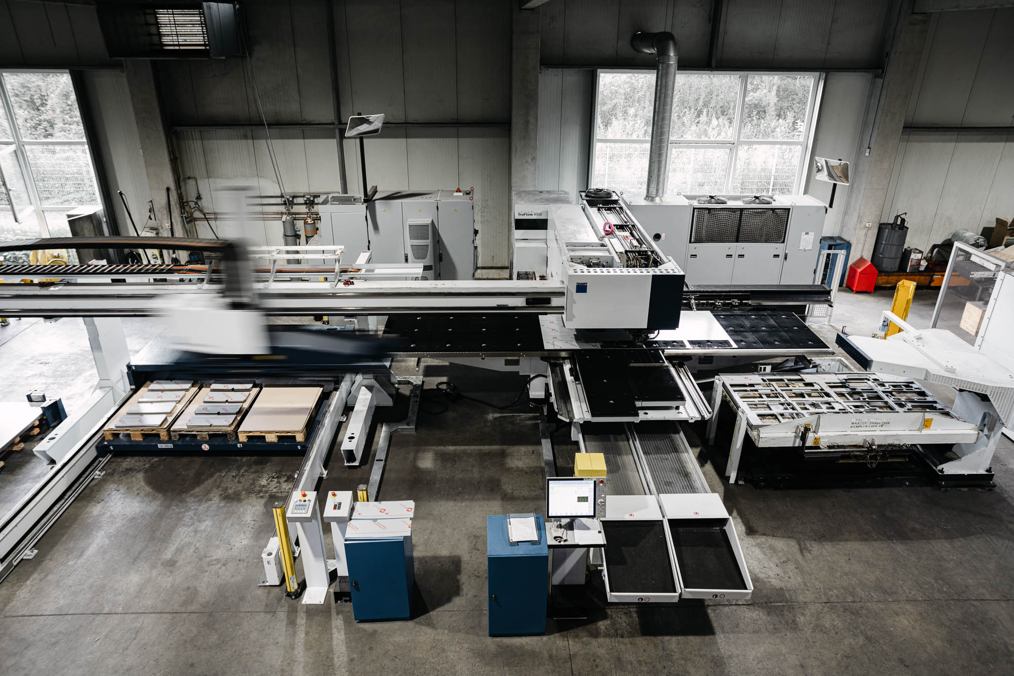 4x Laser-Stanz-Maschine TRUMATIC 7000