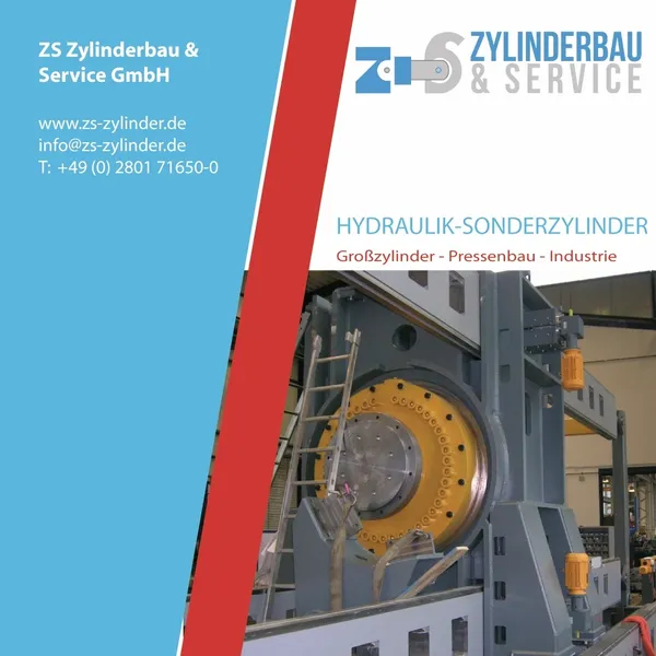 Hydraulikzylinder für Pressen