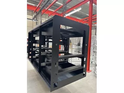 Maschinengehäuse_Schweißbaugruppe_pulverbeschichtet