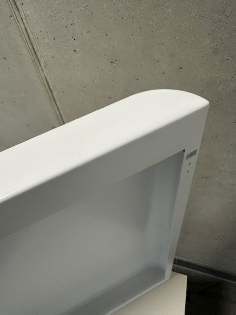 Maschinenabdeckung mit Rundung