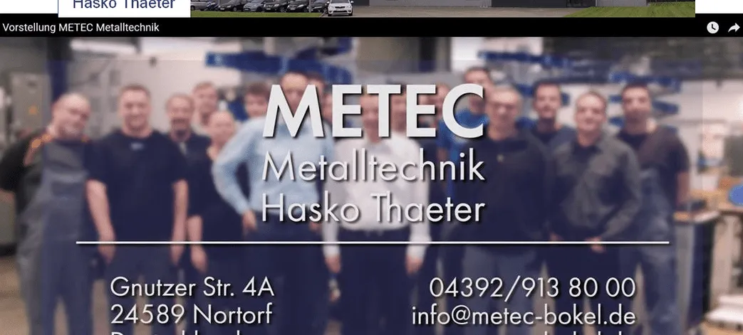 METEC Metalltechnik Hasko Thaeter