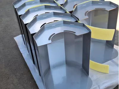 INOX part - motor cover