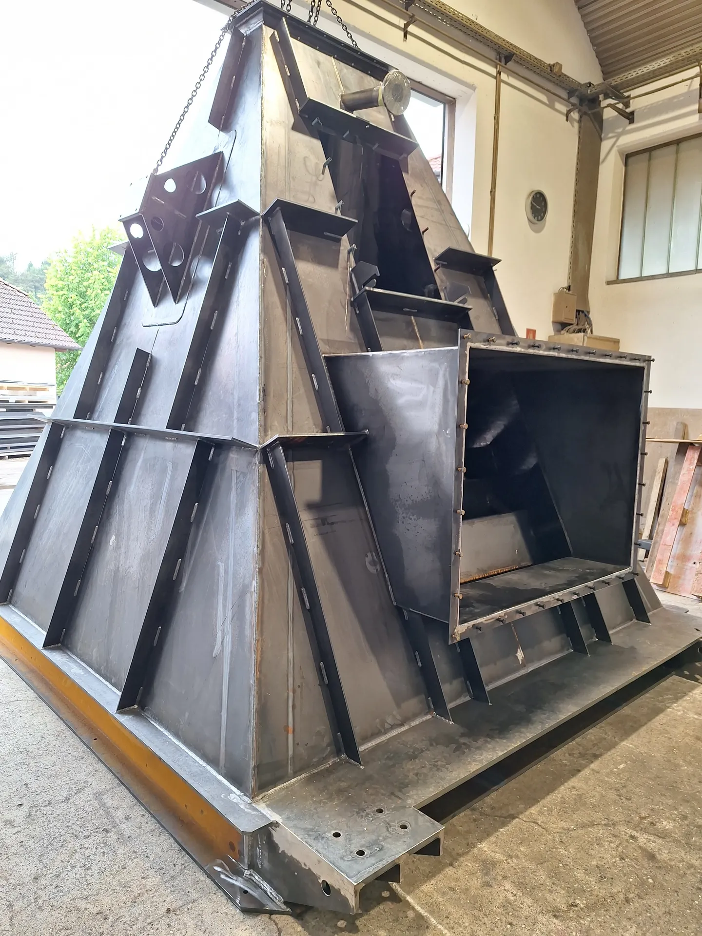 Steel part