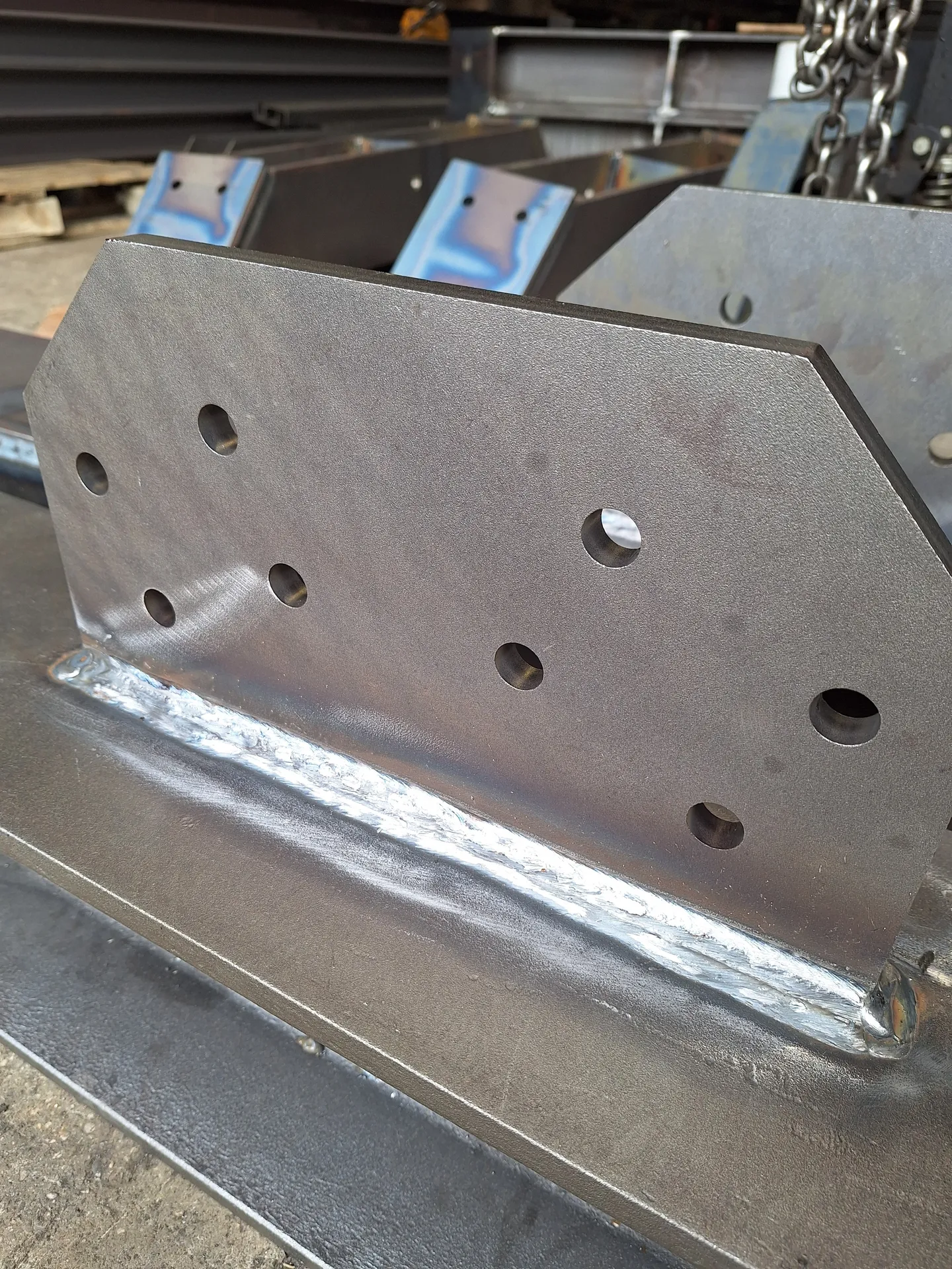 Steel part