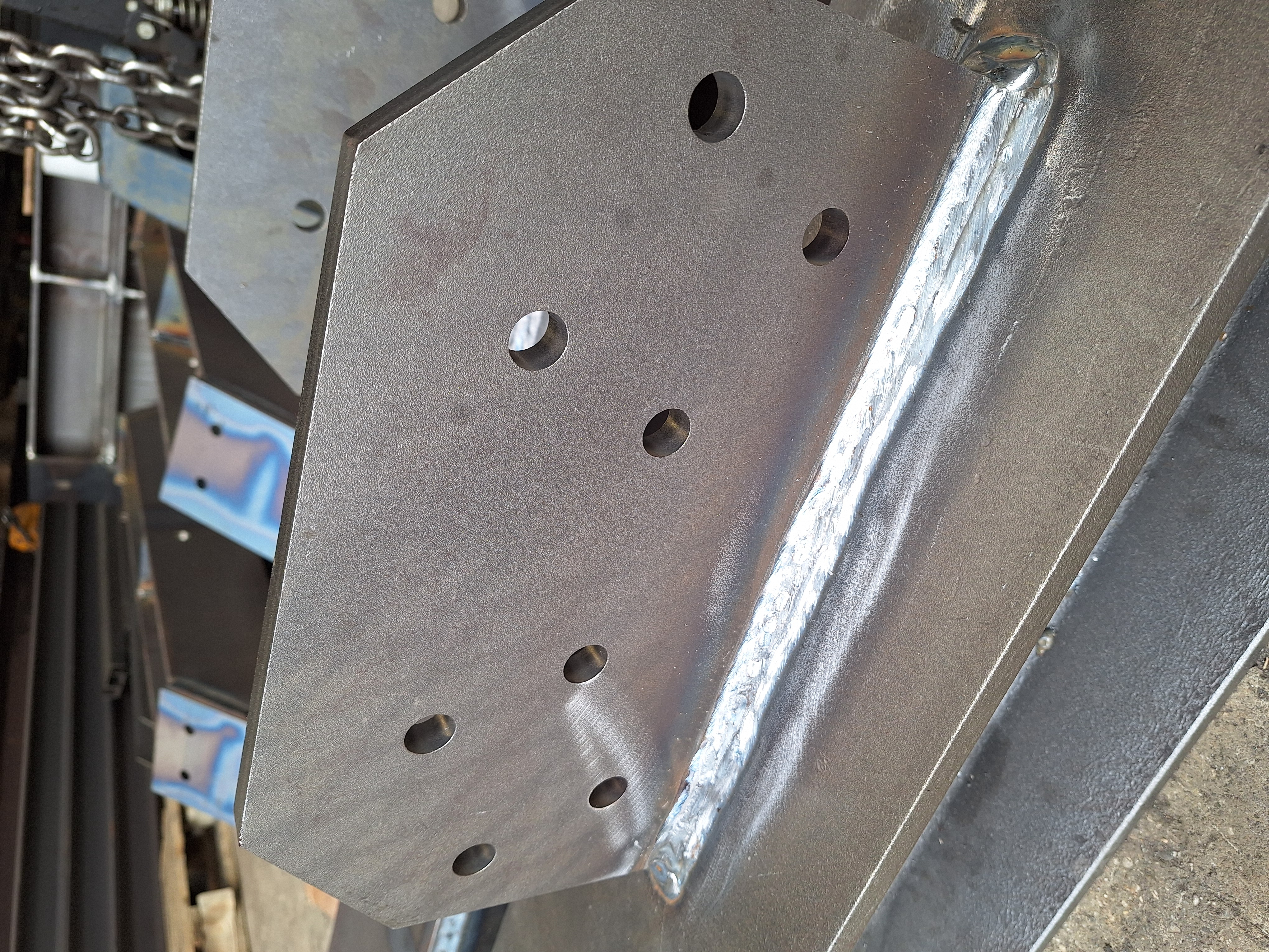Steel part