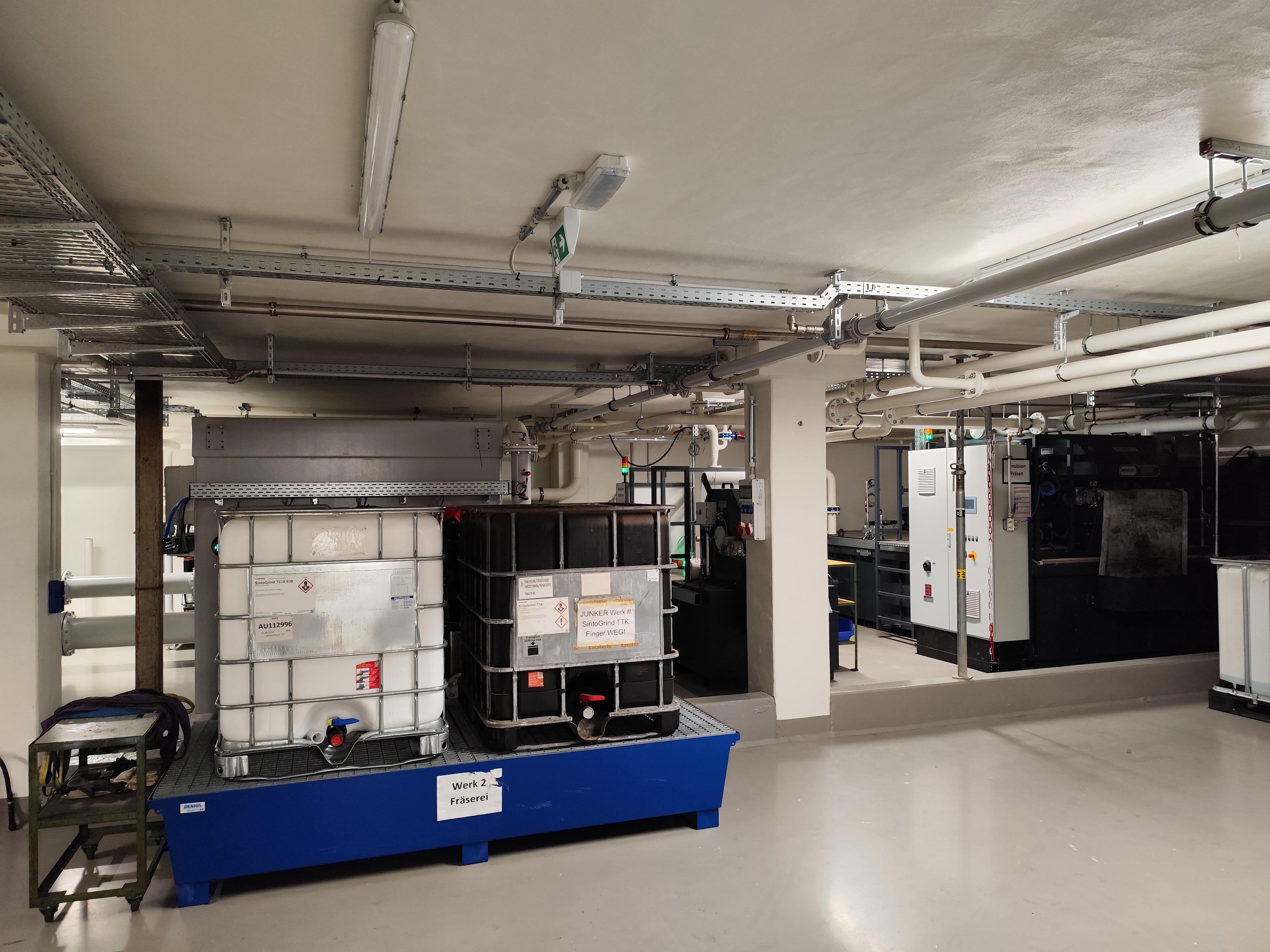 Neuverrohrung Kühlmittelanlage