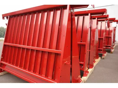 Schweißbaugruppe mit Pulverbeschichtung