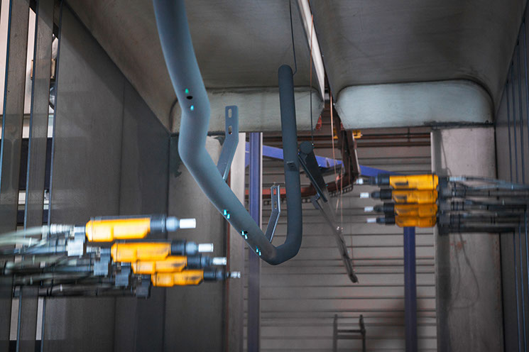 16 Pulverbeschichtungsanlage