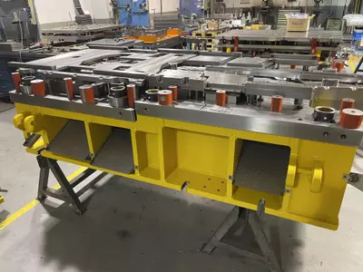 PRESSES, STAMPING MACHINES, DIES