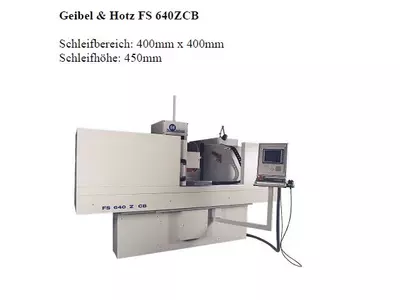 FLACHSCHLEIFEN Geibel&Hotz FS 640ZCB