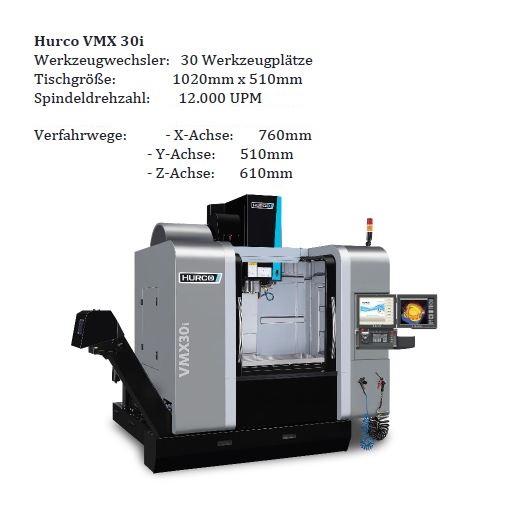 FRÄSEN Hurco VMX 30i