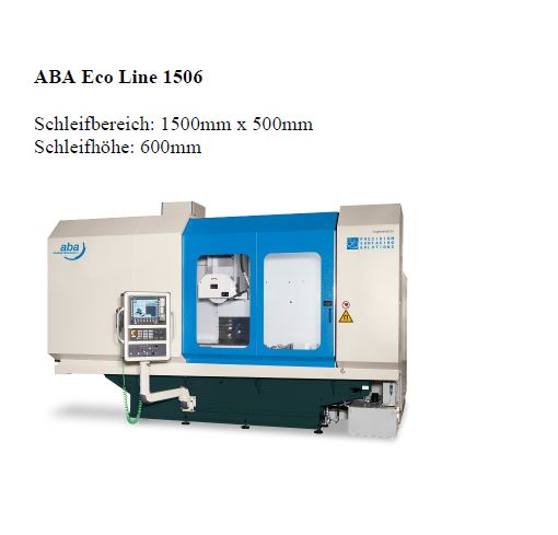 FLACHSCHLEIFEN ABA Eco Line 1506