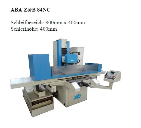 FLACHSCHLEIFEN ABA Z&B 84NC