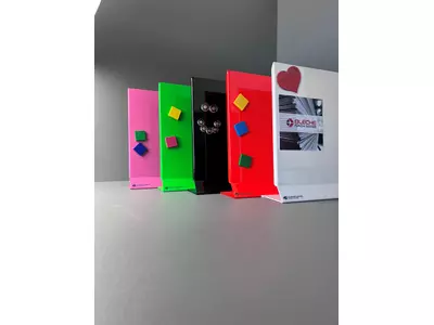 Tischmagnettafeln beschreibbar / Pulverbeschichtung