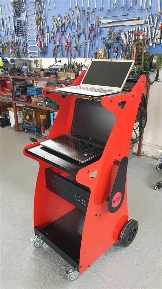 Car, atuo service diagnostic trolley