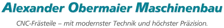 Logo von Alexander Obermaier Maschinenbau