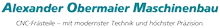Alexander Obermaier Maschinenbau Logo