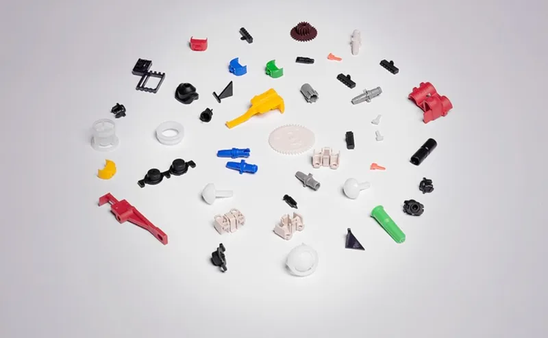Various plastic parts