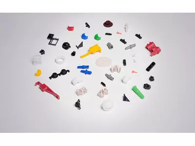 Various plastic parts