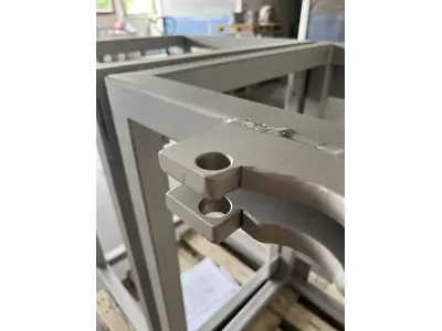 Gestell Korundgestrahlt