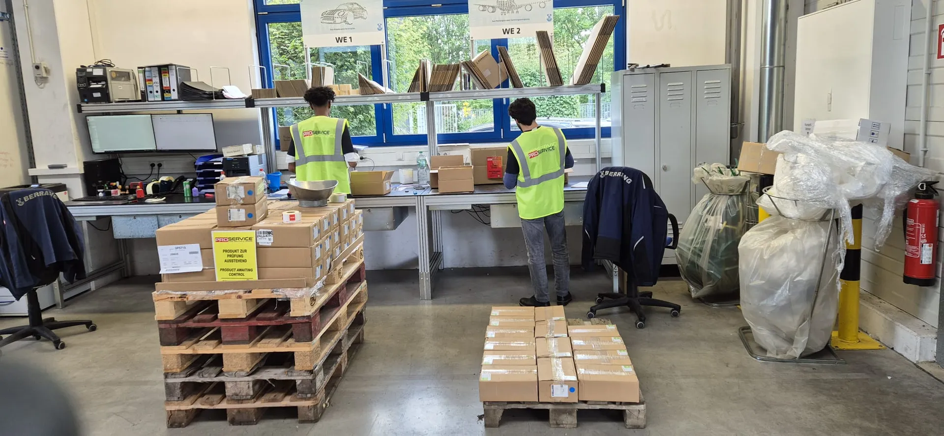 Kontrollen-Umverpackung