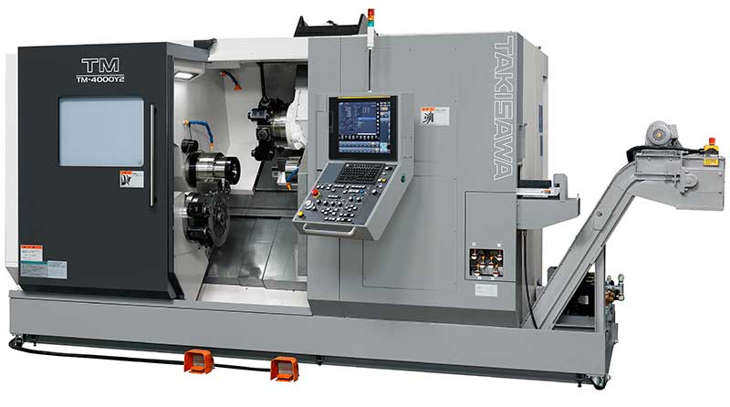 5 Achsen CNC Drehzentrum TAKISAWA TM 4000Y2