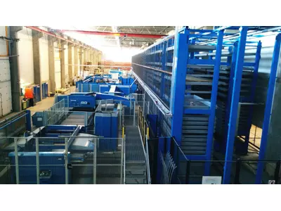 Punch-Laser Combination LPe6f + LSR6 Loading Robot