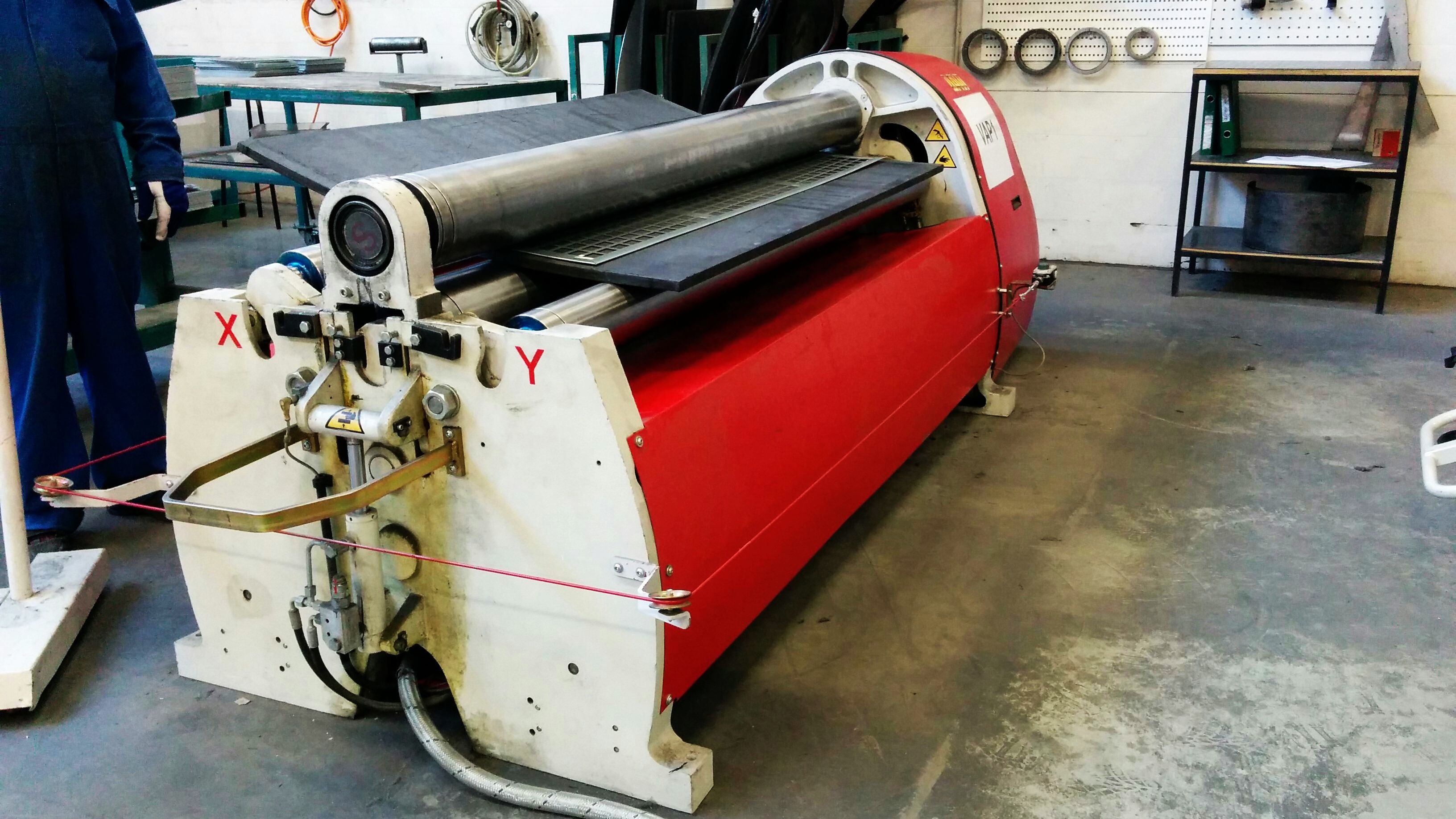 CNC 4-Roll Bending Machine Davi MCA 2017